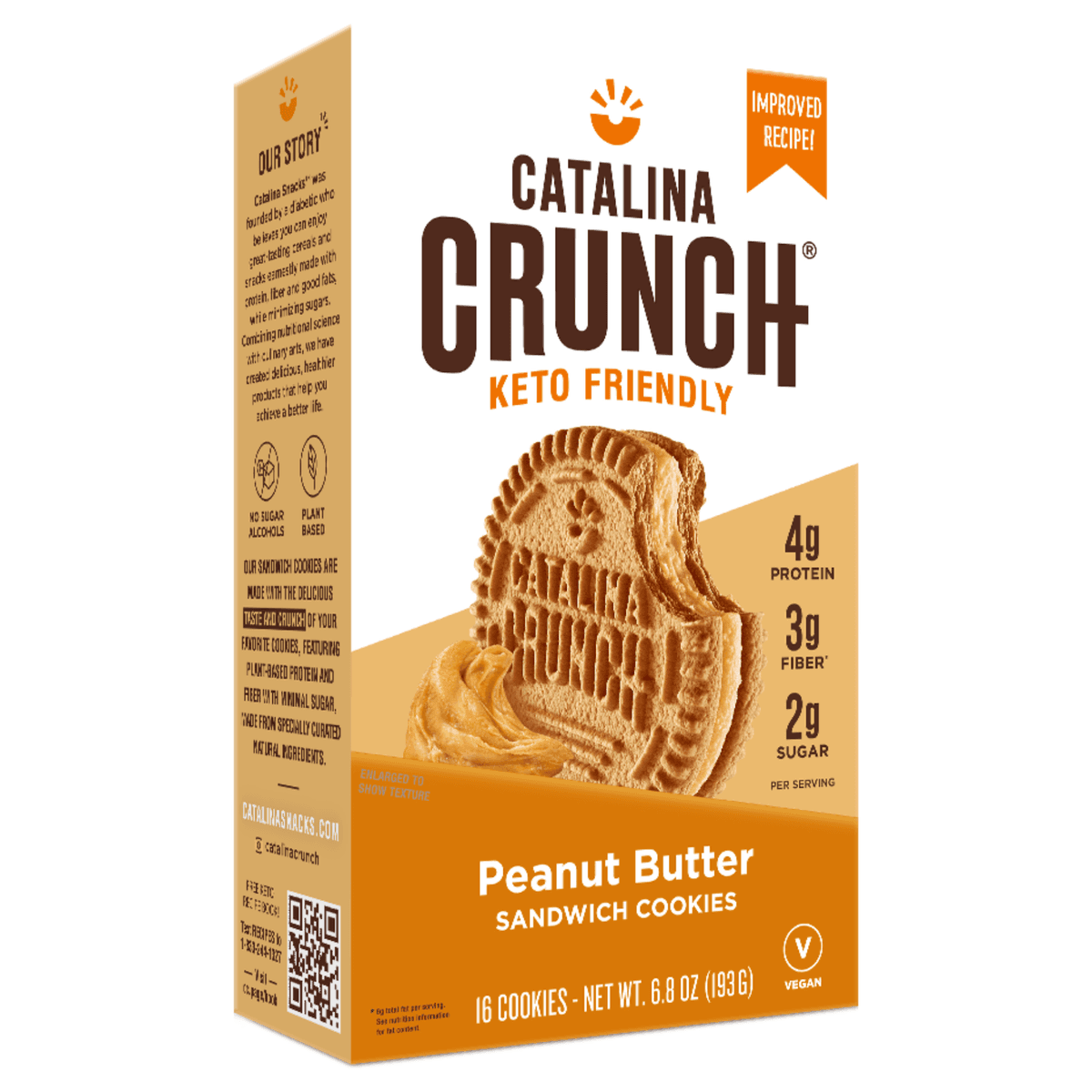 Catalina Crunch Peanut Butter Sandwich Cookies