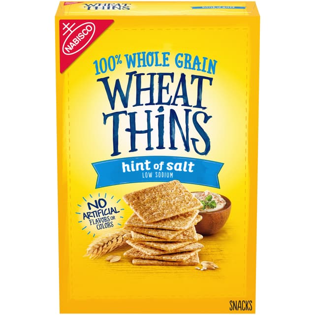 Wheat Thins Hint of Salt Low Sodium Snacks