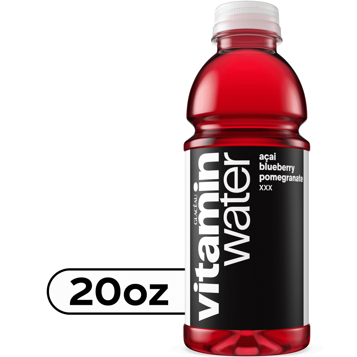 Acai-Blueberry-Pomegranate Flavored Nutrient Enhanced Water Beverage