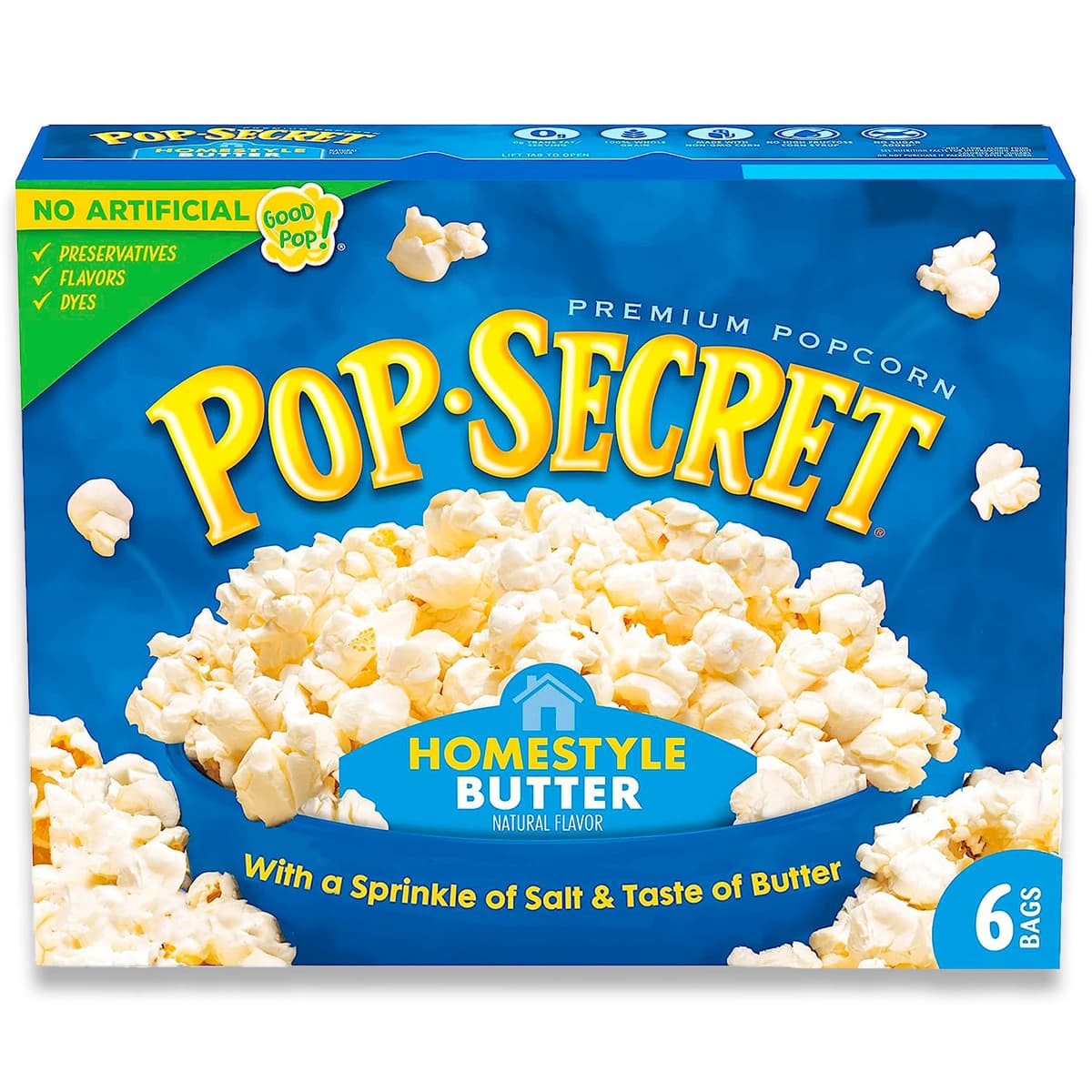Homestyle Butter Flavor Premium Popcorn
