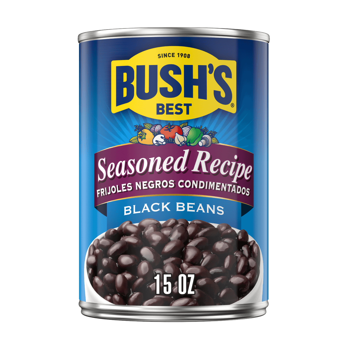 Seasoned Recipe Black Beans