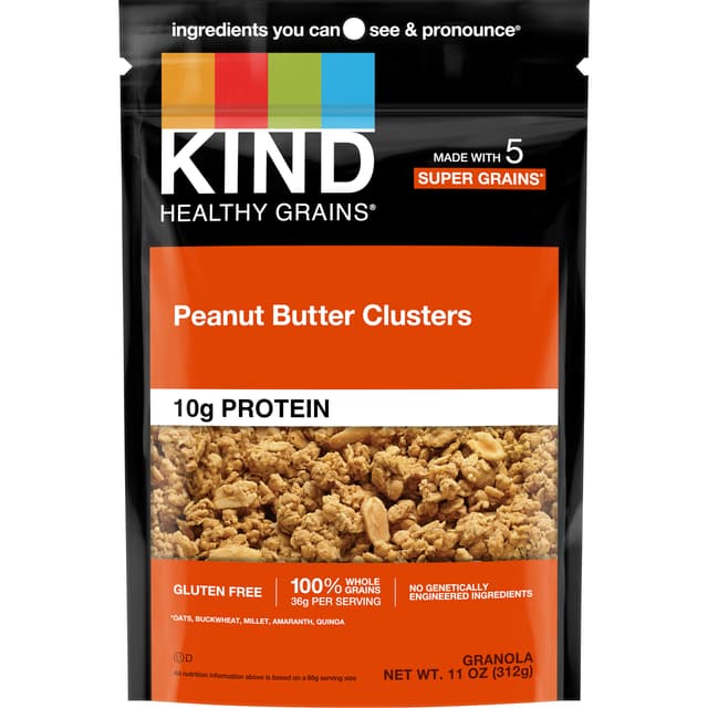 Granola Peanut Butter Whole Grain Clusters