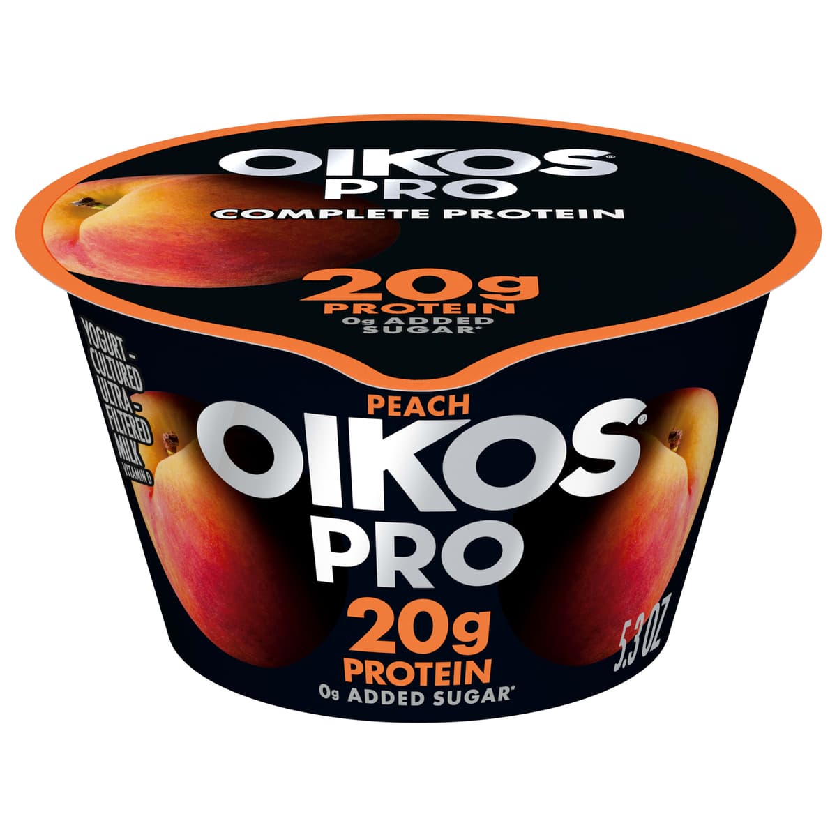 Oikos Pro Yogurt-Cultured Ultra-Filtered Milk, Peach