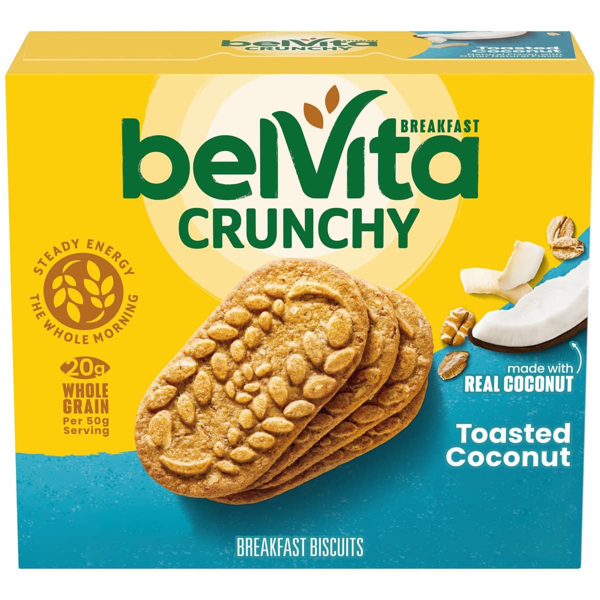 Breakfast Biscuit, Toasted Coconut