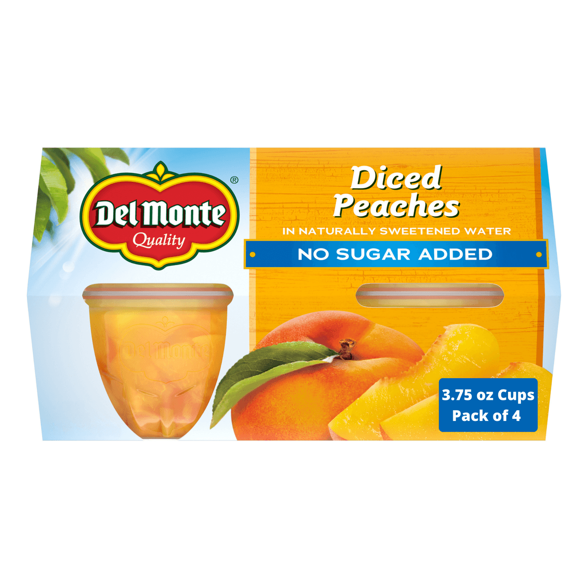 Diced Peaches