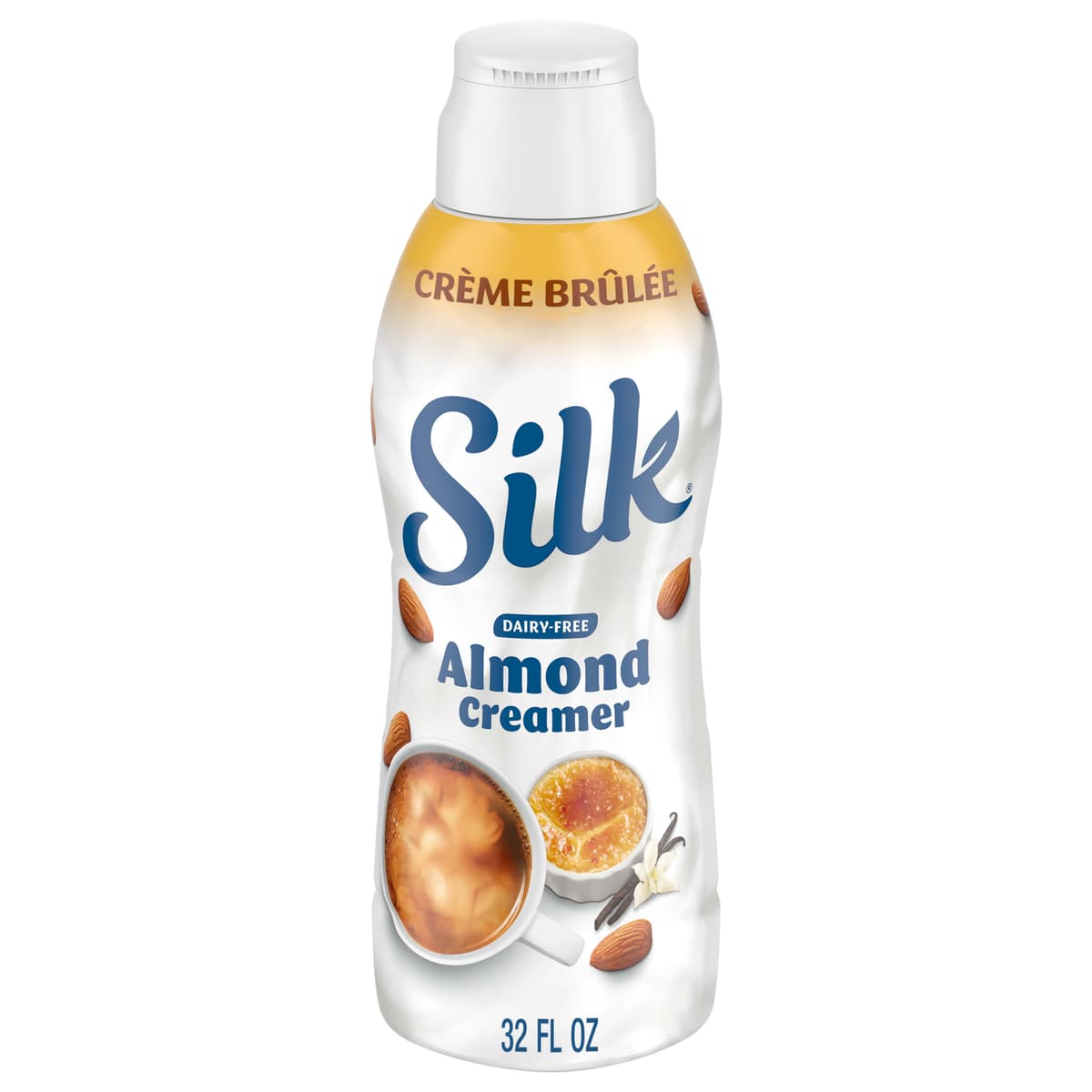 Creme Brulee Flavored Almond Creamer
