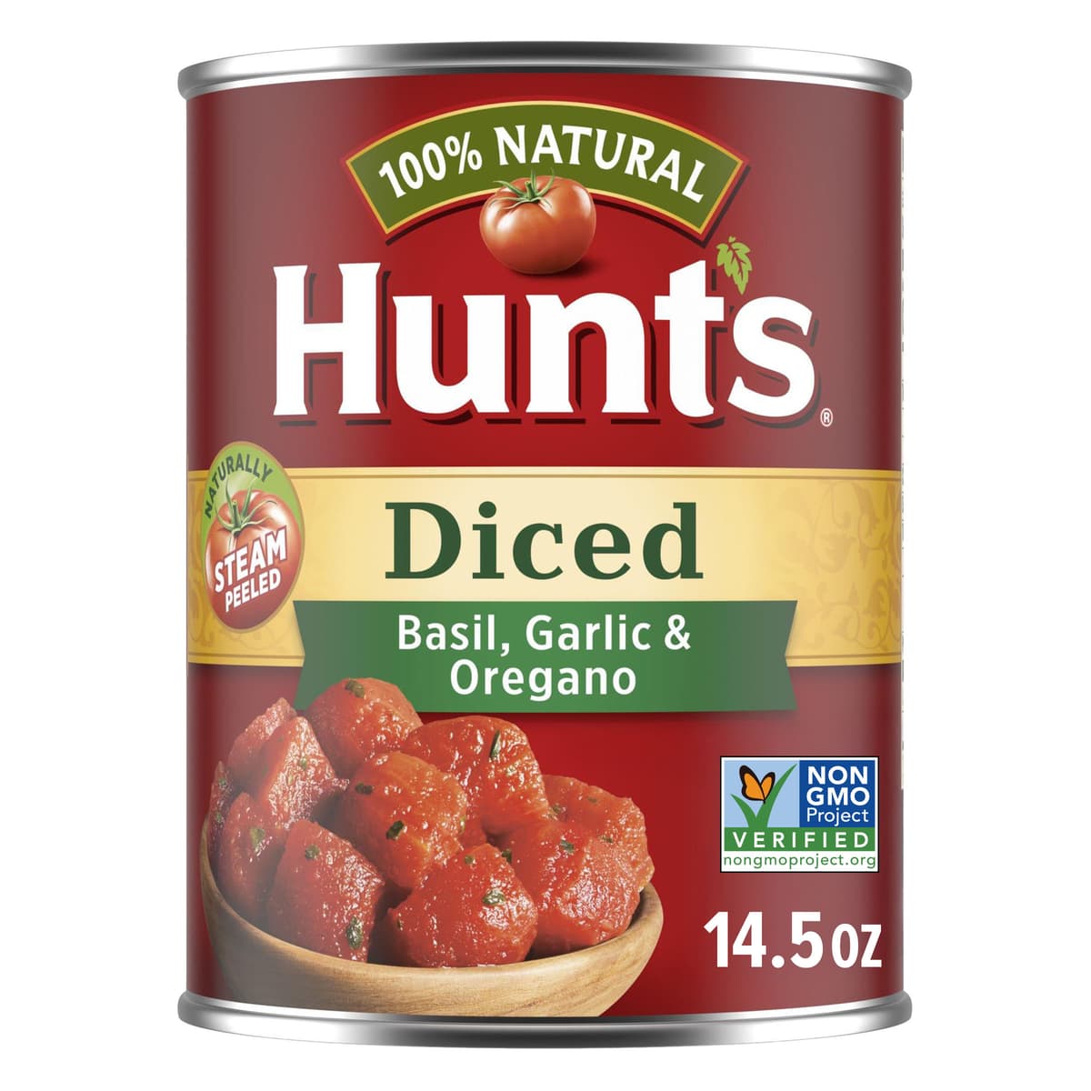 Basil, Garlic & Oregano Diced Tomatoes