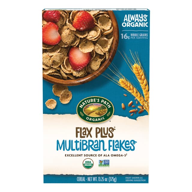 Multibran Flakes Flax Plus Cereal