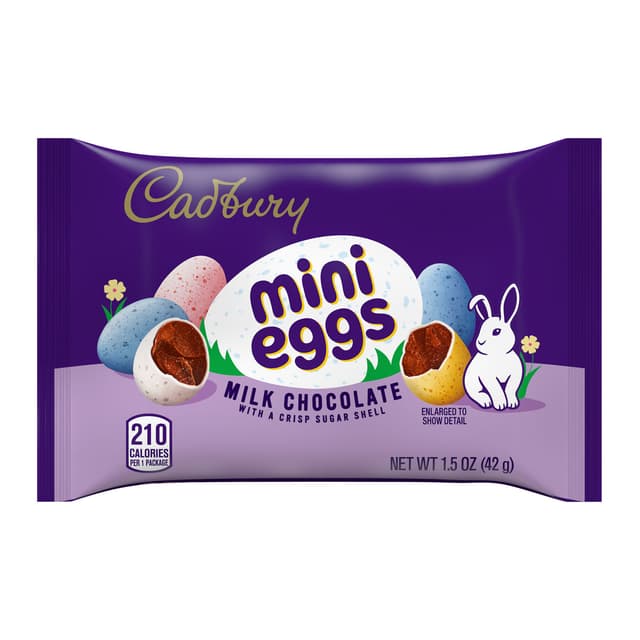 Cadbury Mini Eggs Milk Chocolate with Crisp Shell Candy, Easter
