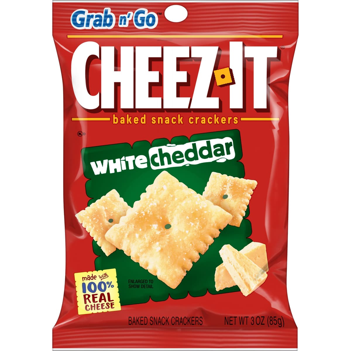 White Cheddar Baked Snack Crackers