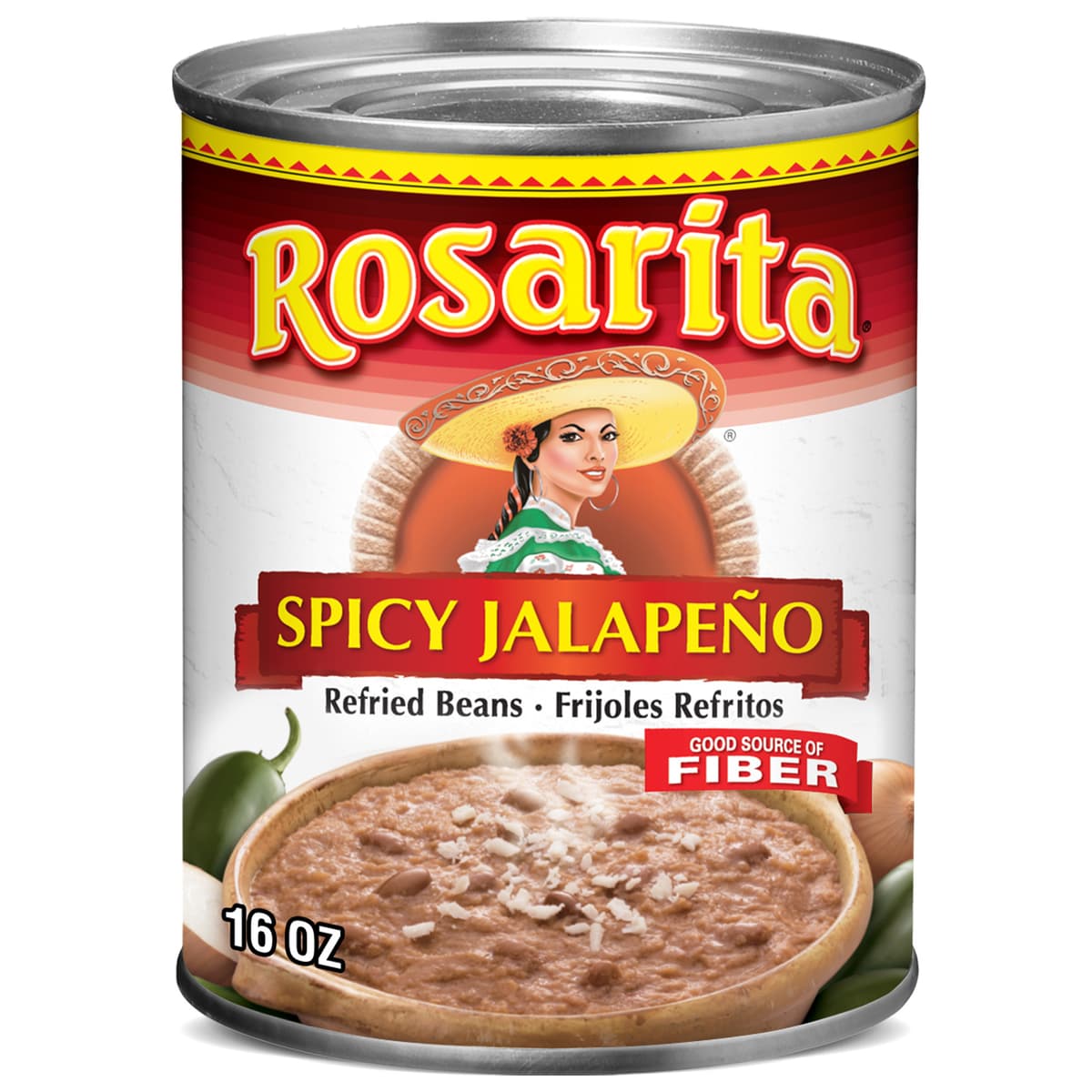 Spicy Jalapeno Refried Beans