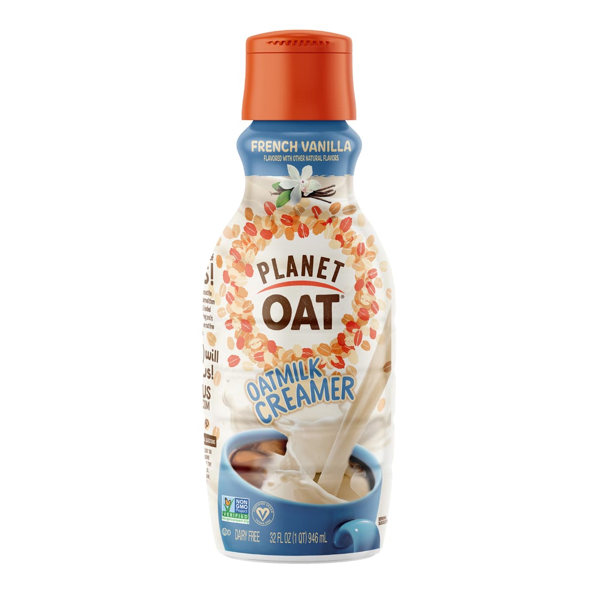 Planet Oat Dairy Free French Vanilla Oatmilk Creamer