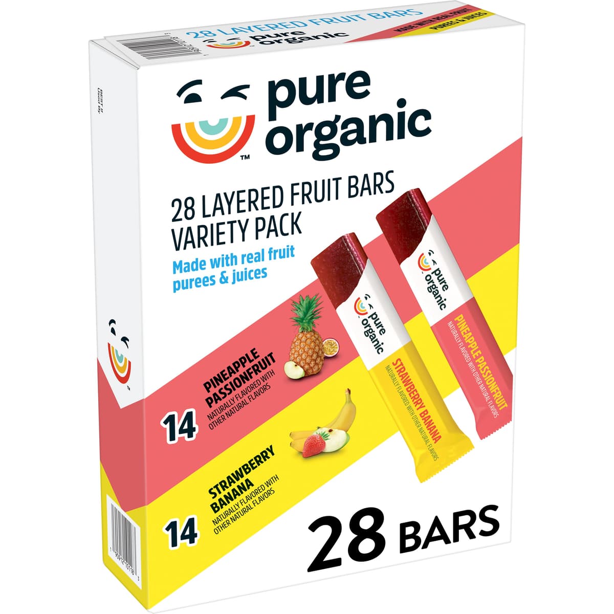 Layered Fruit Bars Variety Pack