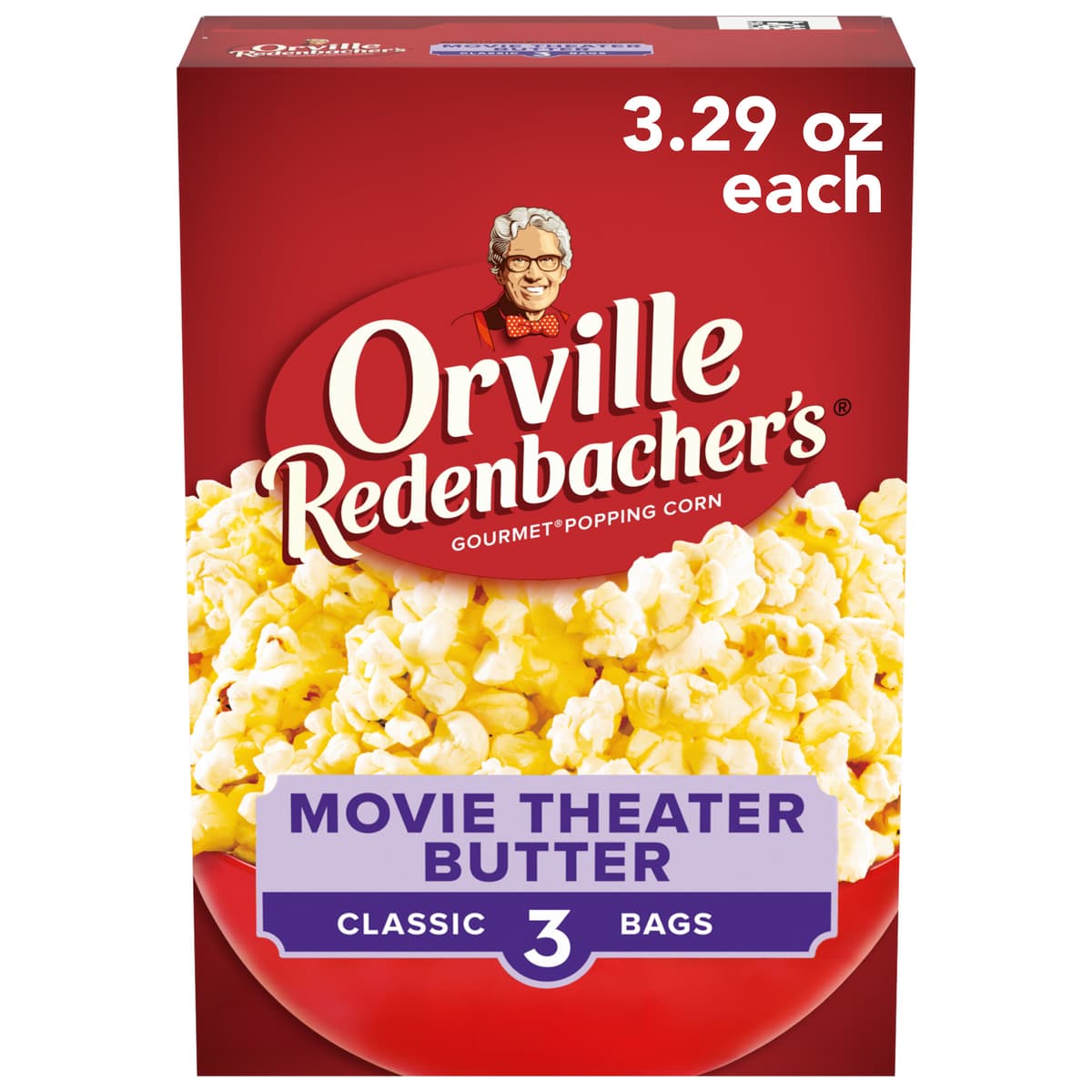 Movie Theater Butter Gourmet Popping Corn