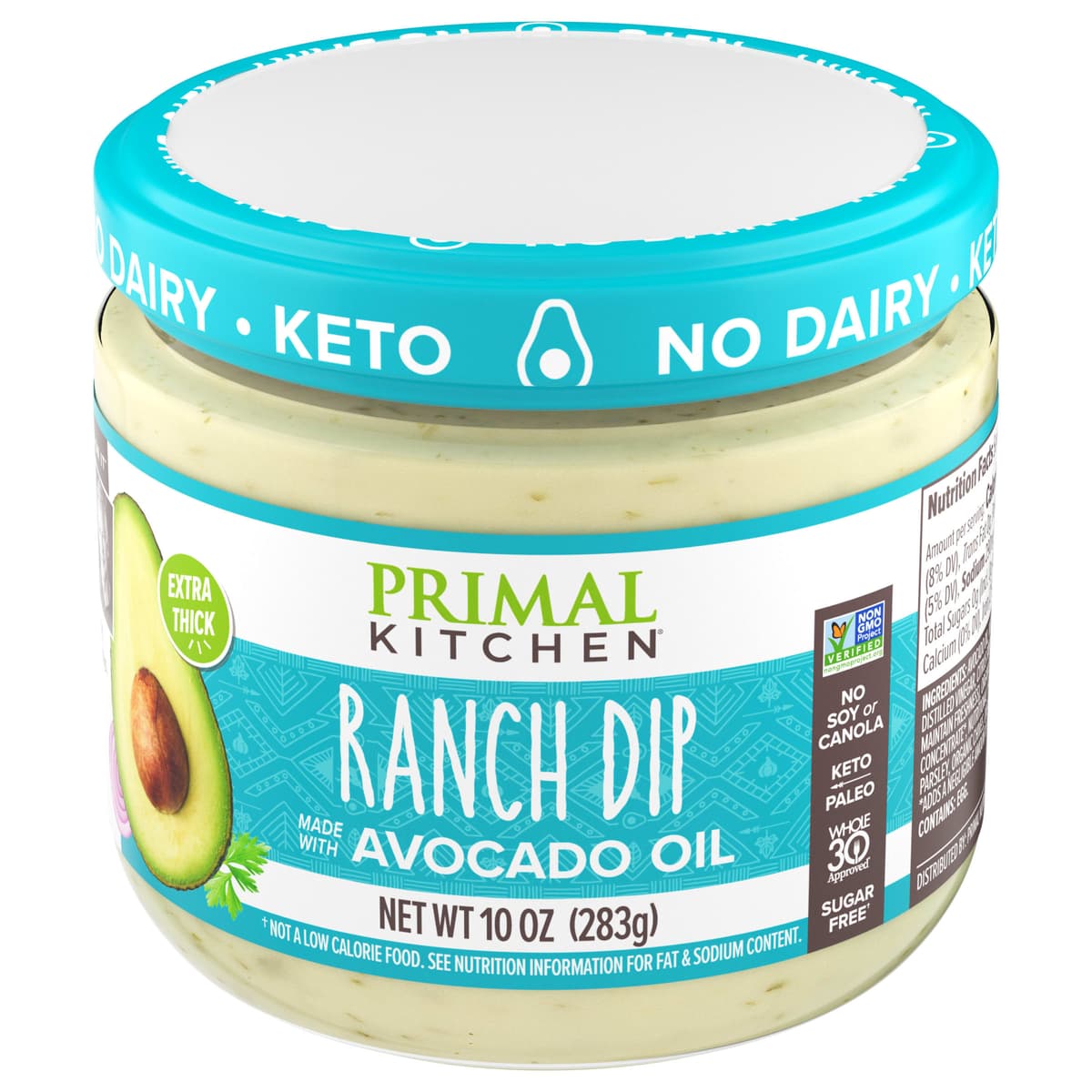 Ranch Dip Made With Avocado Oil