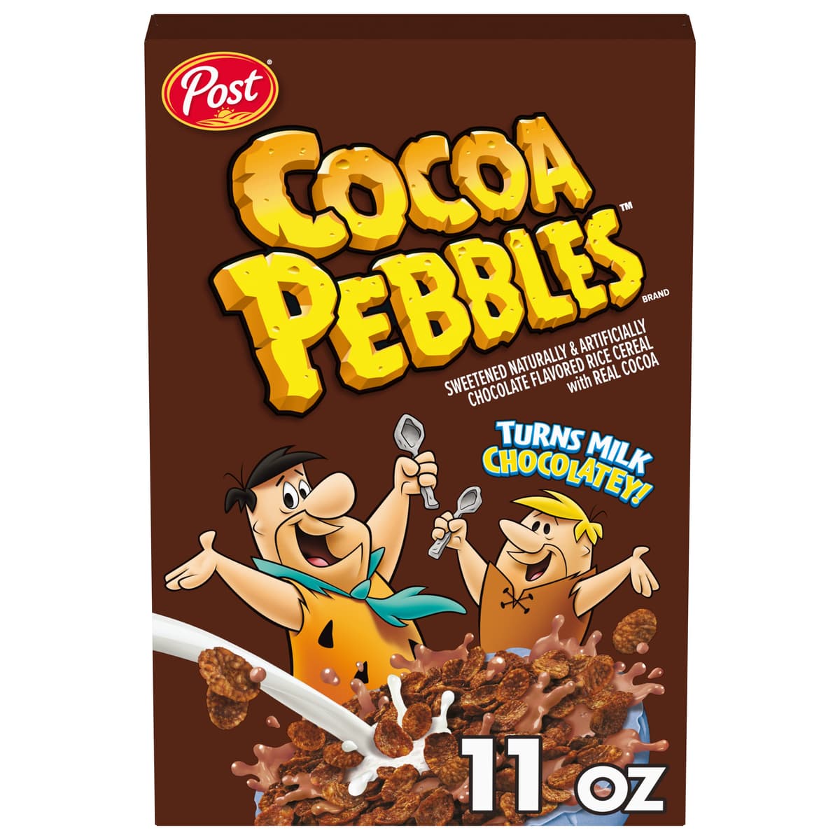 Sweetened Chocolate Flavored Rice Cereal With Real Cocoa