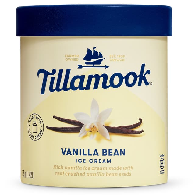 Vanilla Bean Ice Cream Rich Vanilla