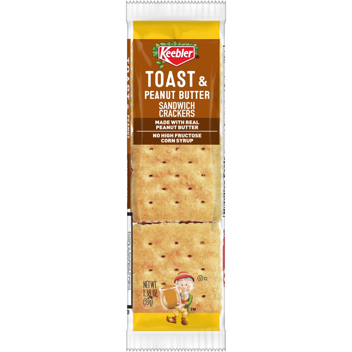 Toast & Peanut Butter Sandwich Crackers
