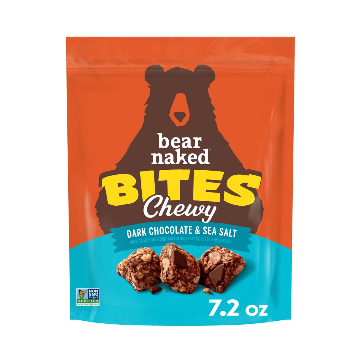 Granola Bites, Dark Chocolate & Sea Salt