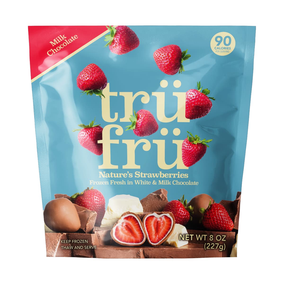 Tru Fru Milk Chocolate Strawberries