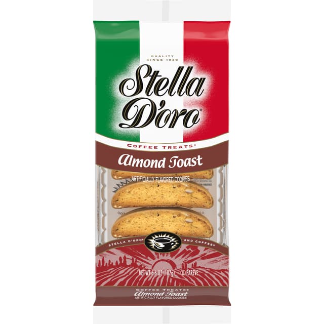 Almond Toast Flavored Coffee Treats Cookies