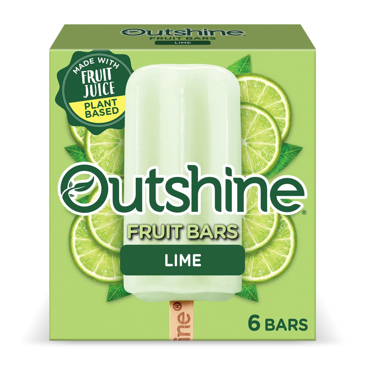 Lime Fruit Ice Bars