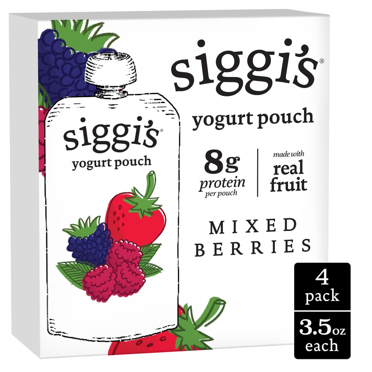 Siggi's Lowfat Kids Mixed Berries Yogurt