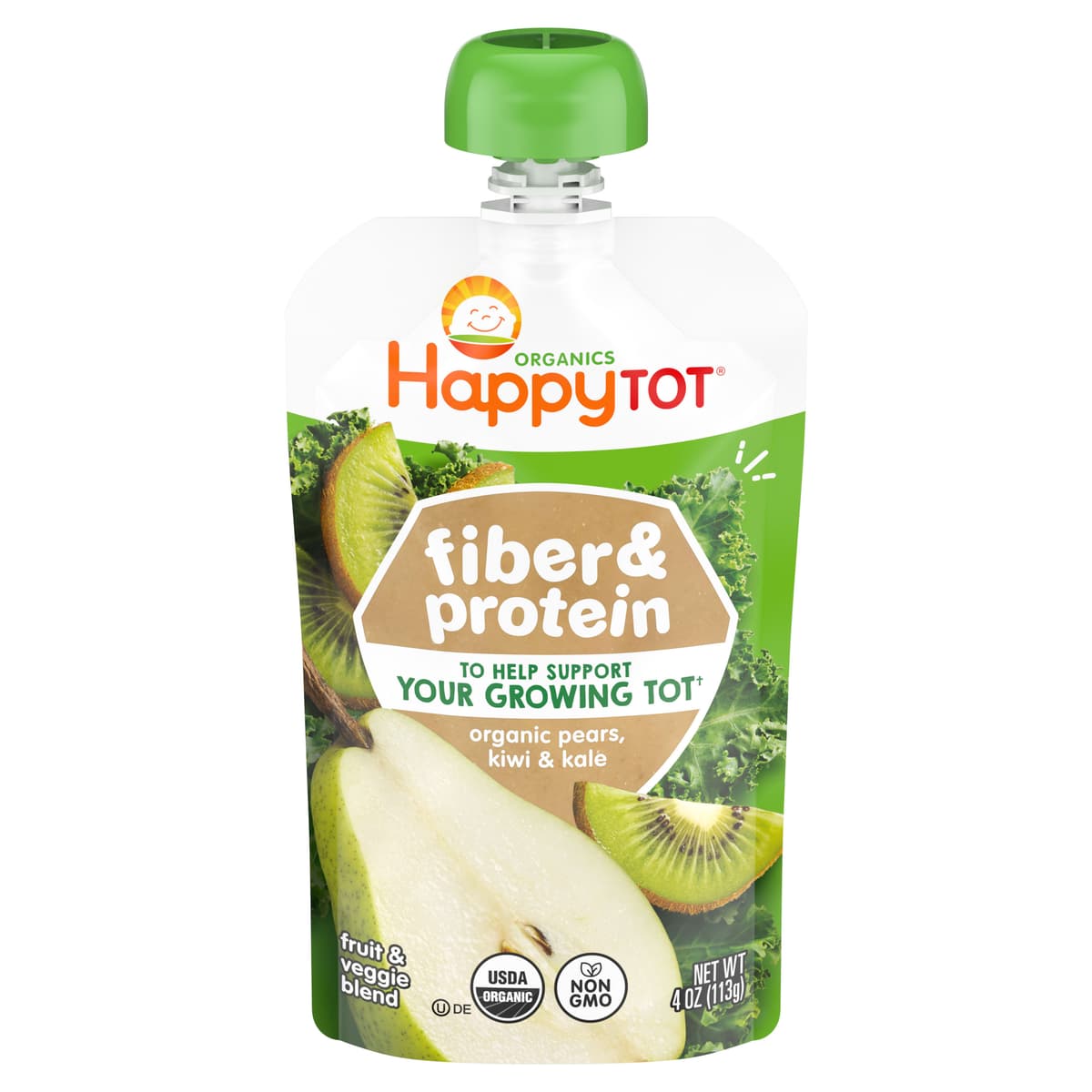 Fruit Veggie Blend, Organic Pears, Kiwi & Kale