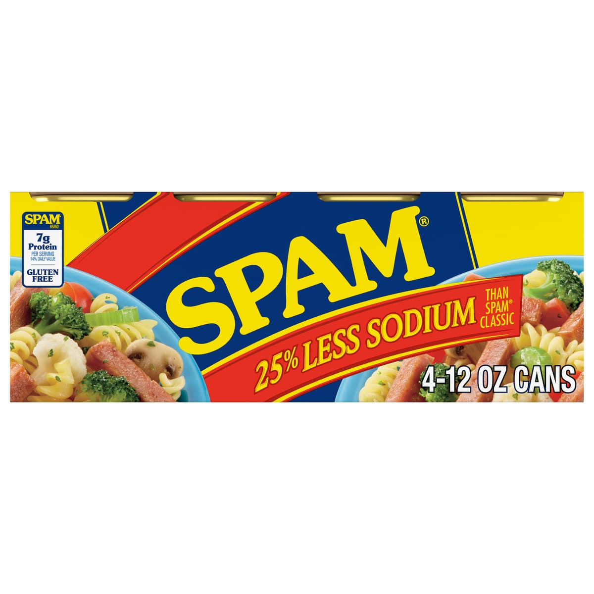 25% Less Sodium Than Spam Classic