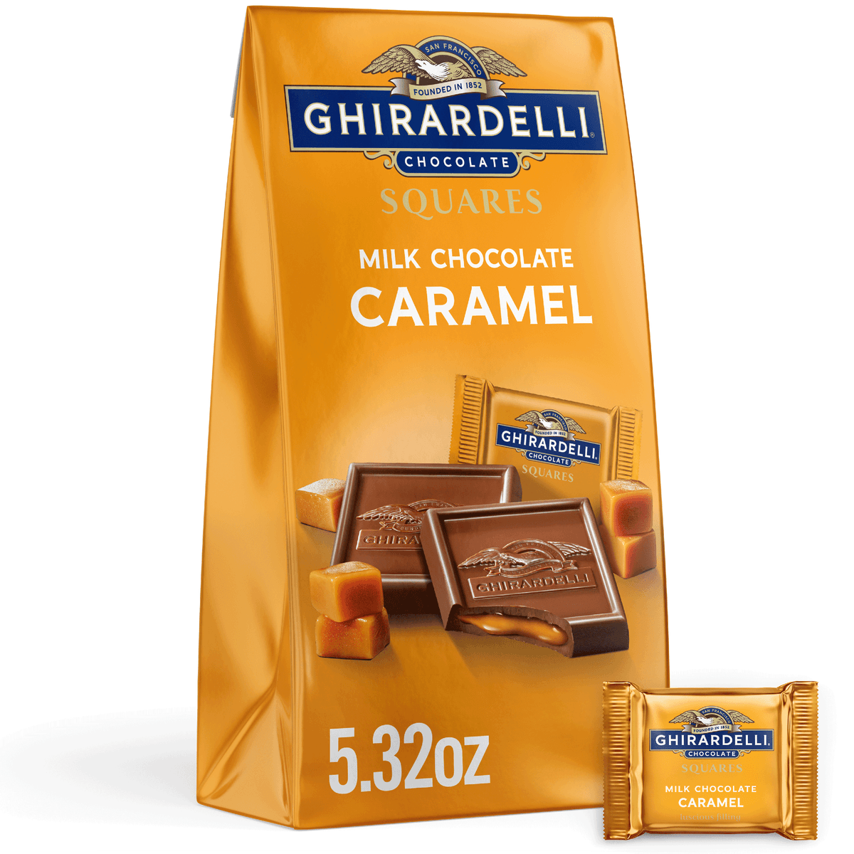 Milk Chocolate Caramel Squares