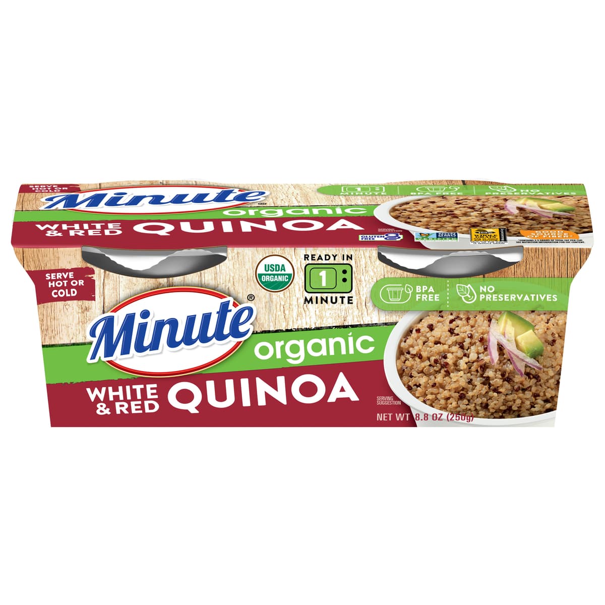 Organic White & Red Quinoa