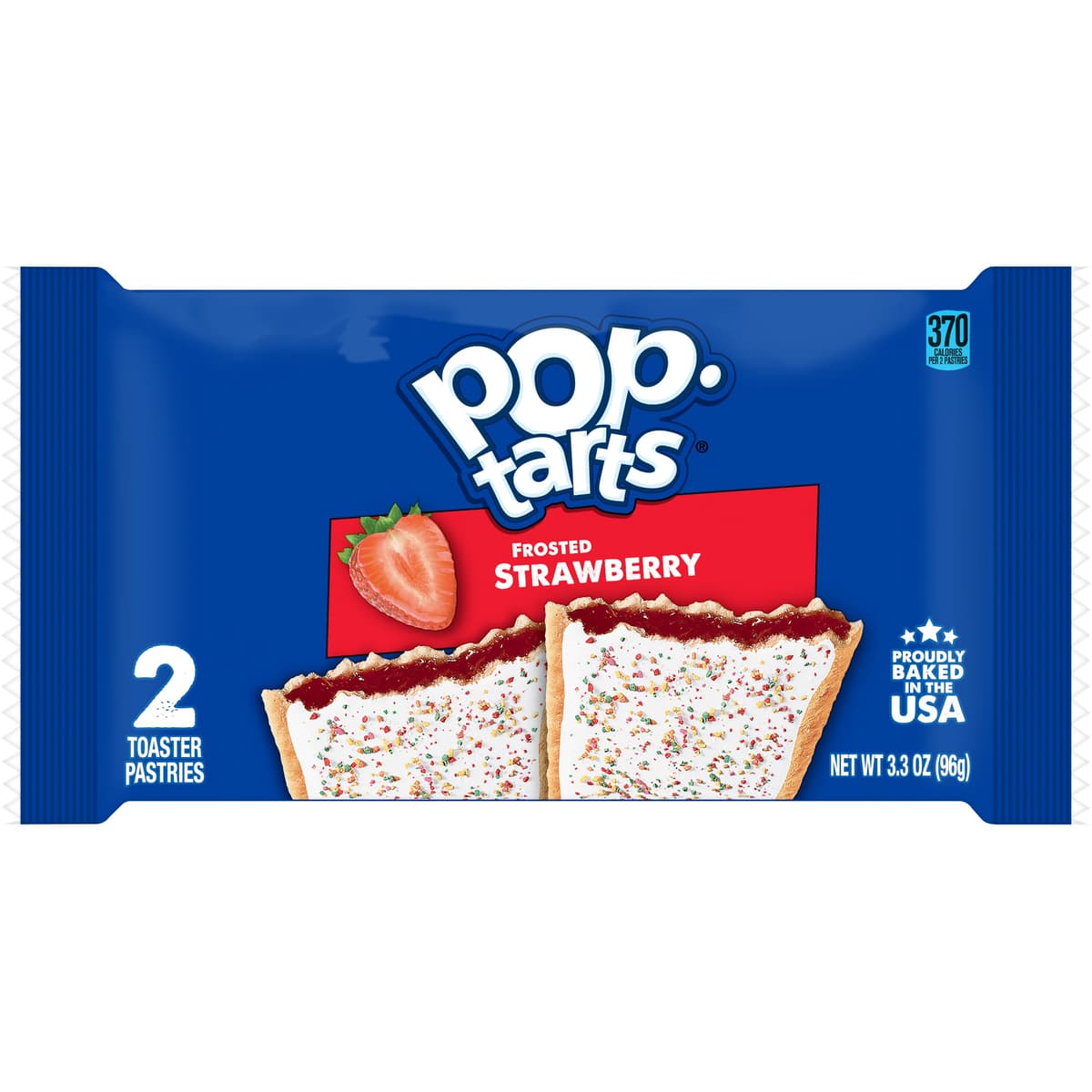 Frosted Strawberry Toaster Pastries