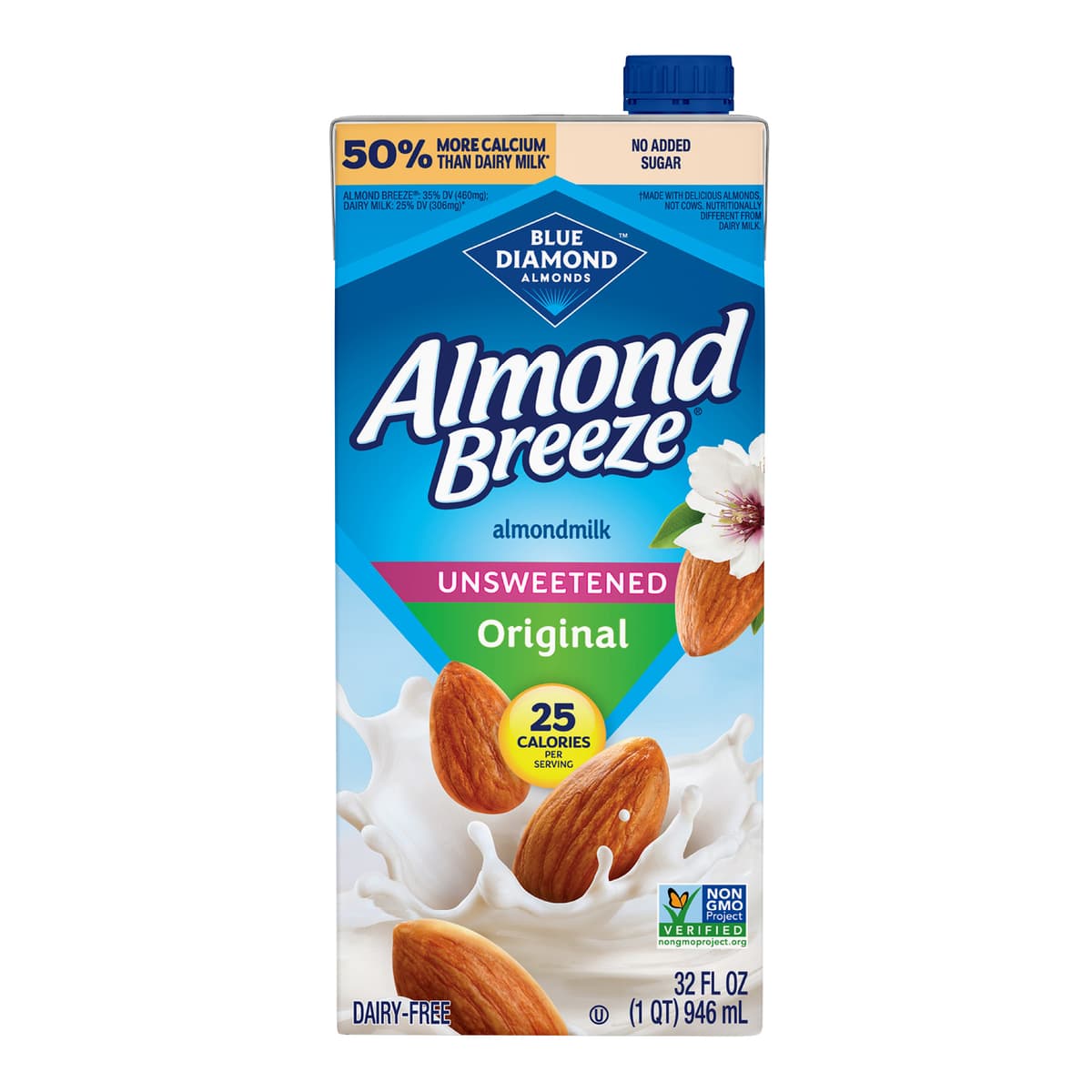 Almond Breeze Unsweetened Original Almondmilk