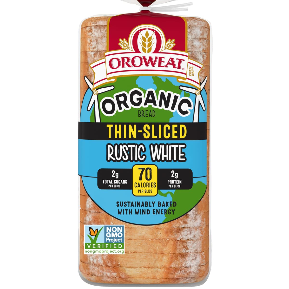 Rustic White Thin-Sliced Bread