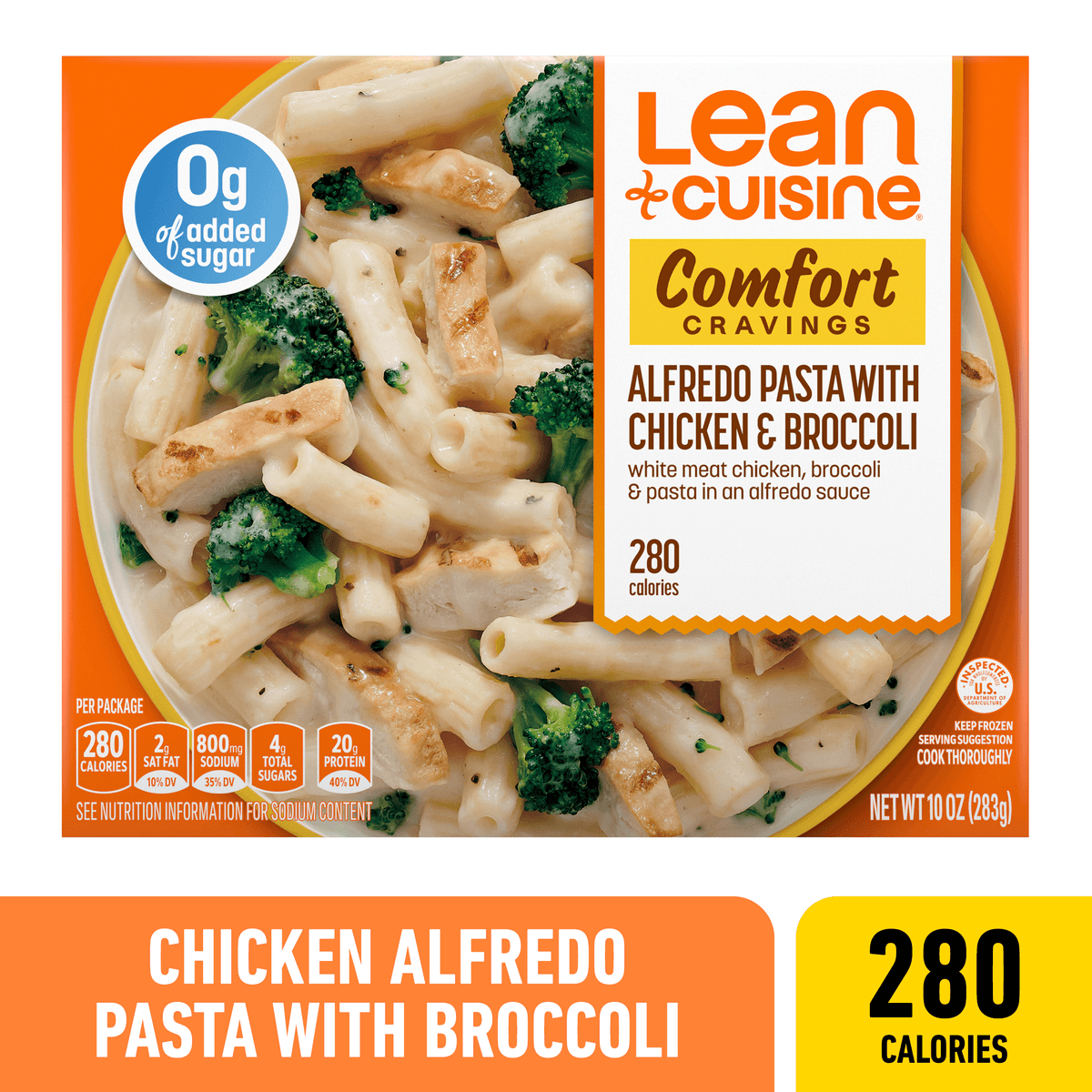Alfredo Pasta with Chicken & Broccoli in a Creamy Alfredo Sauce