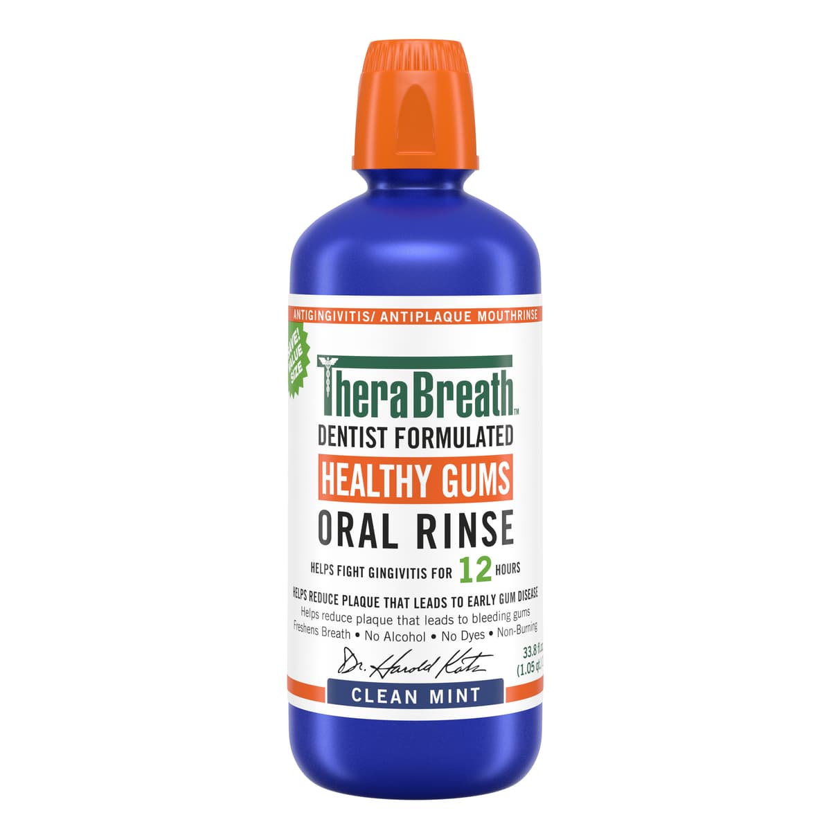 TheraBreath Healthy Gums Clean Mint Oral Rinse