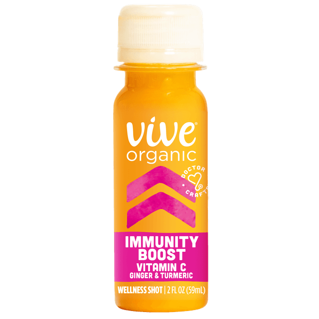 Vive Organic Immunity Boost Vitamin C, Ginger & Turmeric Shot