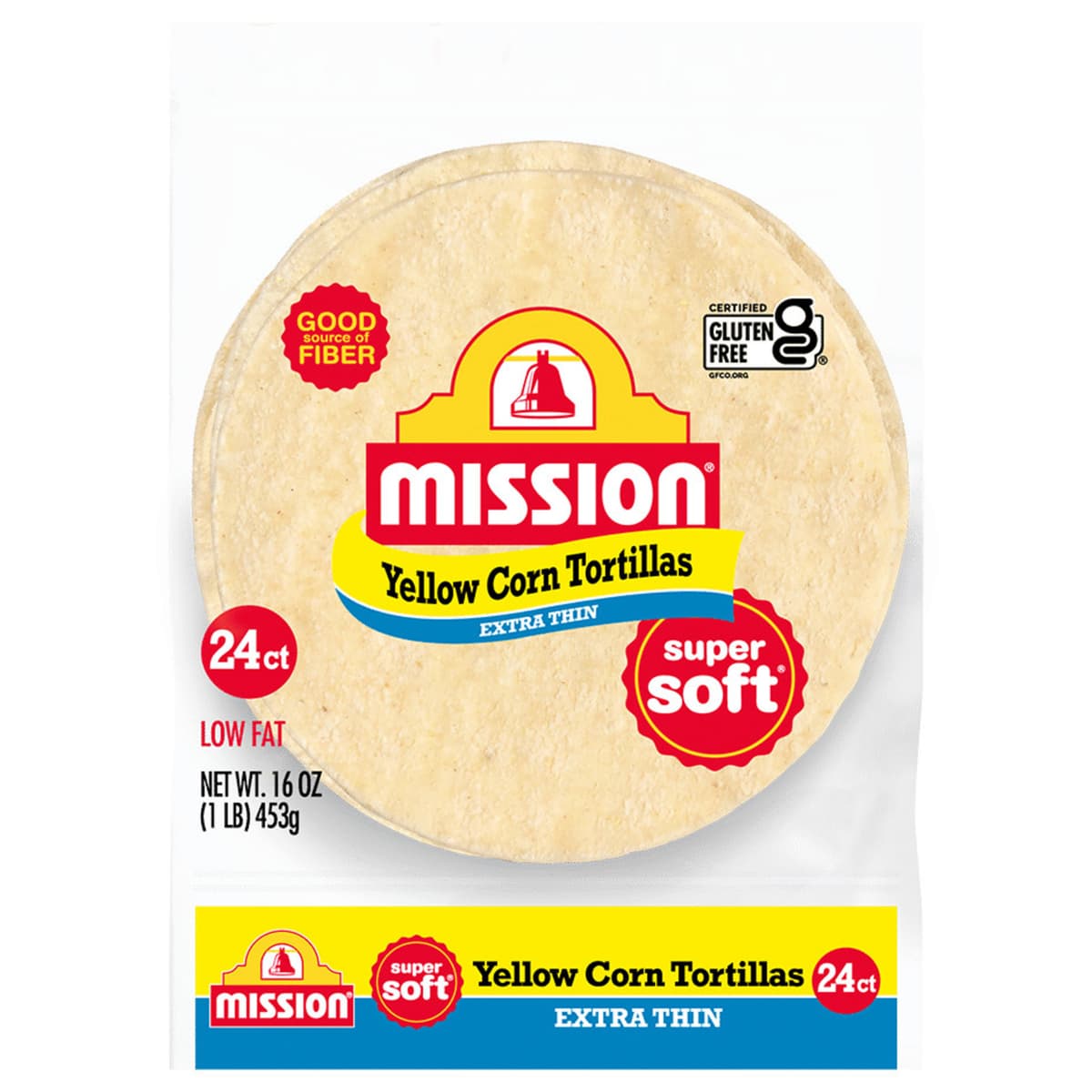 Yellow Corn Extra Thin Tortillas