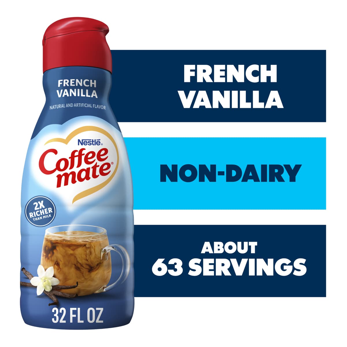 French Vanilla Flavor Coffee Creamer