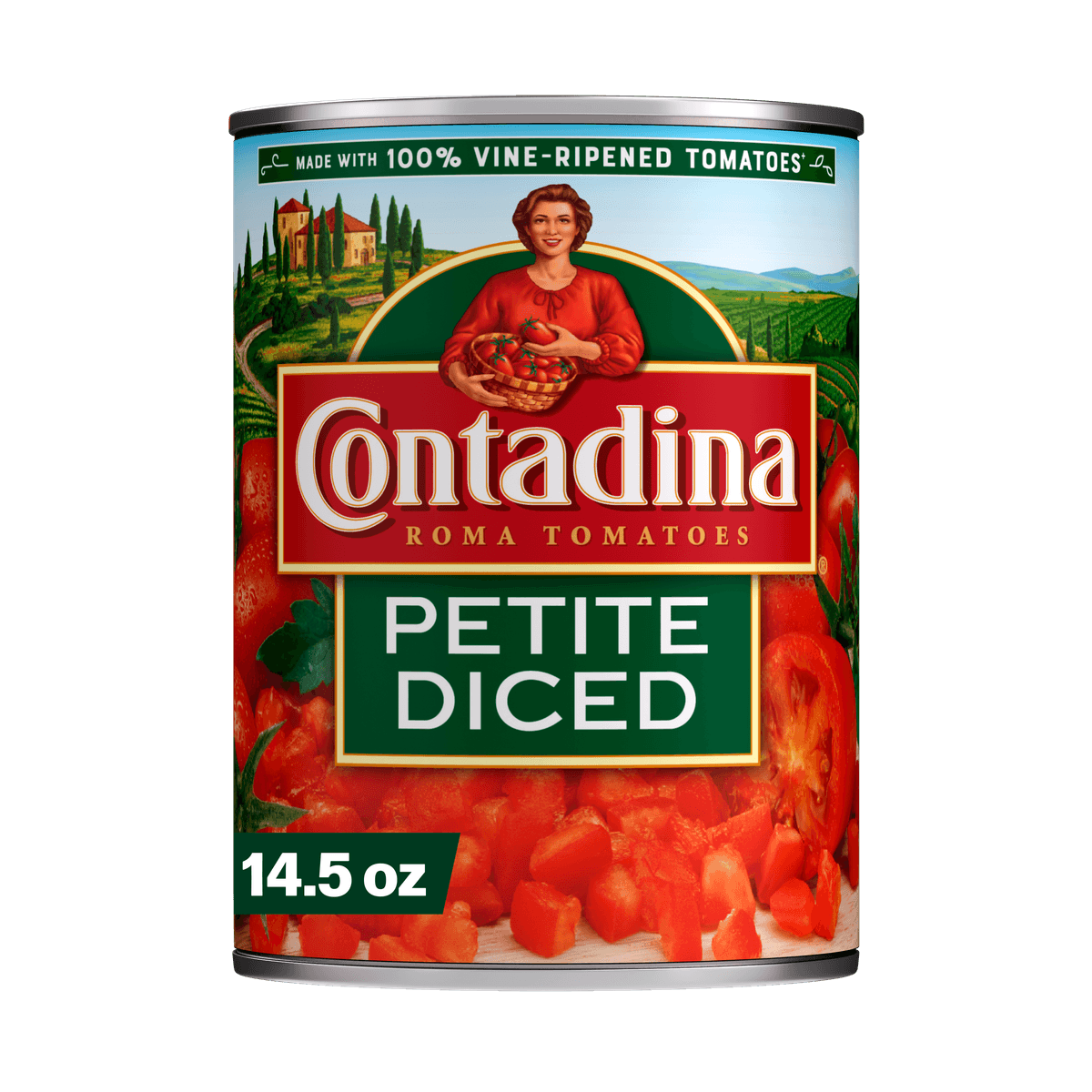 Contadina Petite Cut Diced Roma Style Tomatoes