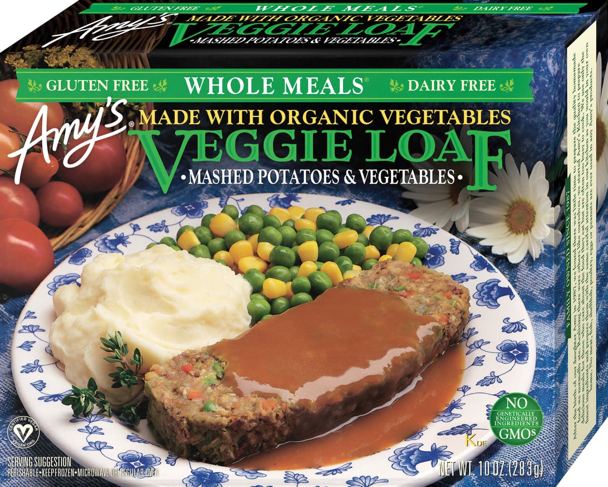 Mashed Potatoes & Vegetables Made With Organic Vegetables Veggie Loaf