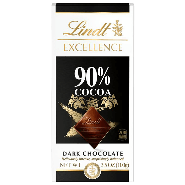 90% Cocoa Dark Chocolate