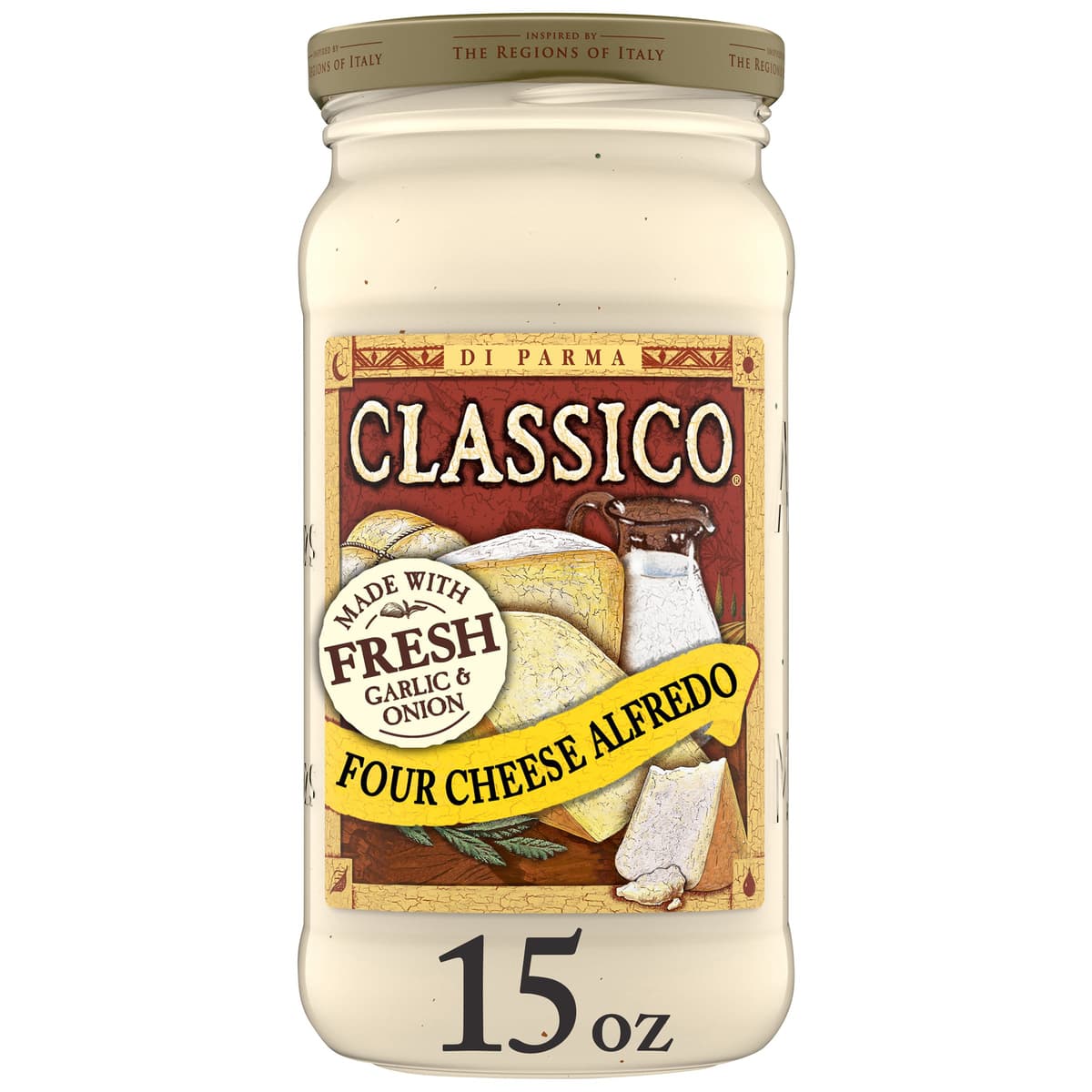 Four Cheese Alfredo Pasta Sauce