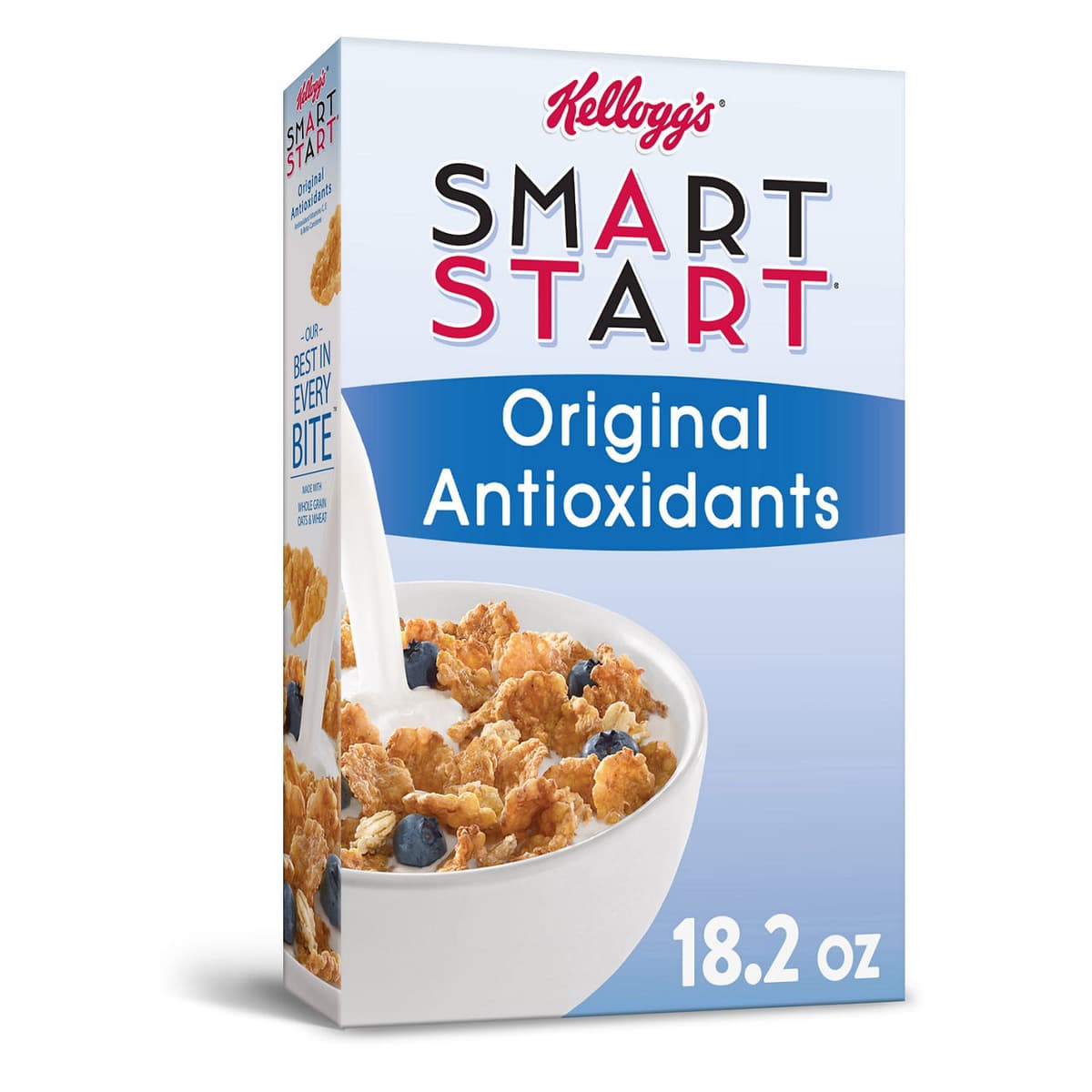 Original Antioxidants Lightly Sweetened, Toasted Multi-Grain Flakes and Crunchy Oat Clusters Cereal
