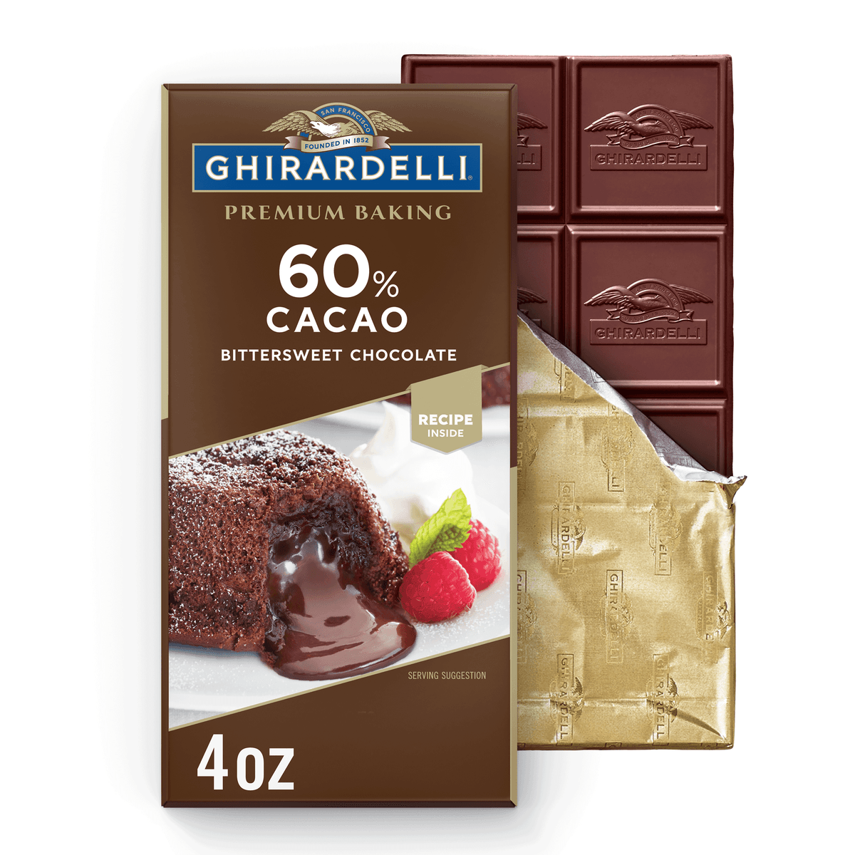 Bittersweet Chocolate 60% Cacao Premium Baking Bar