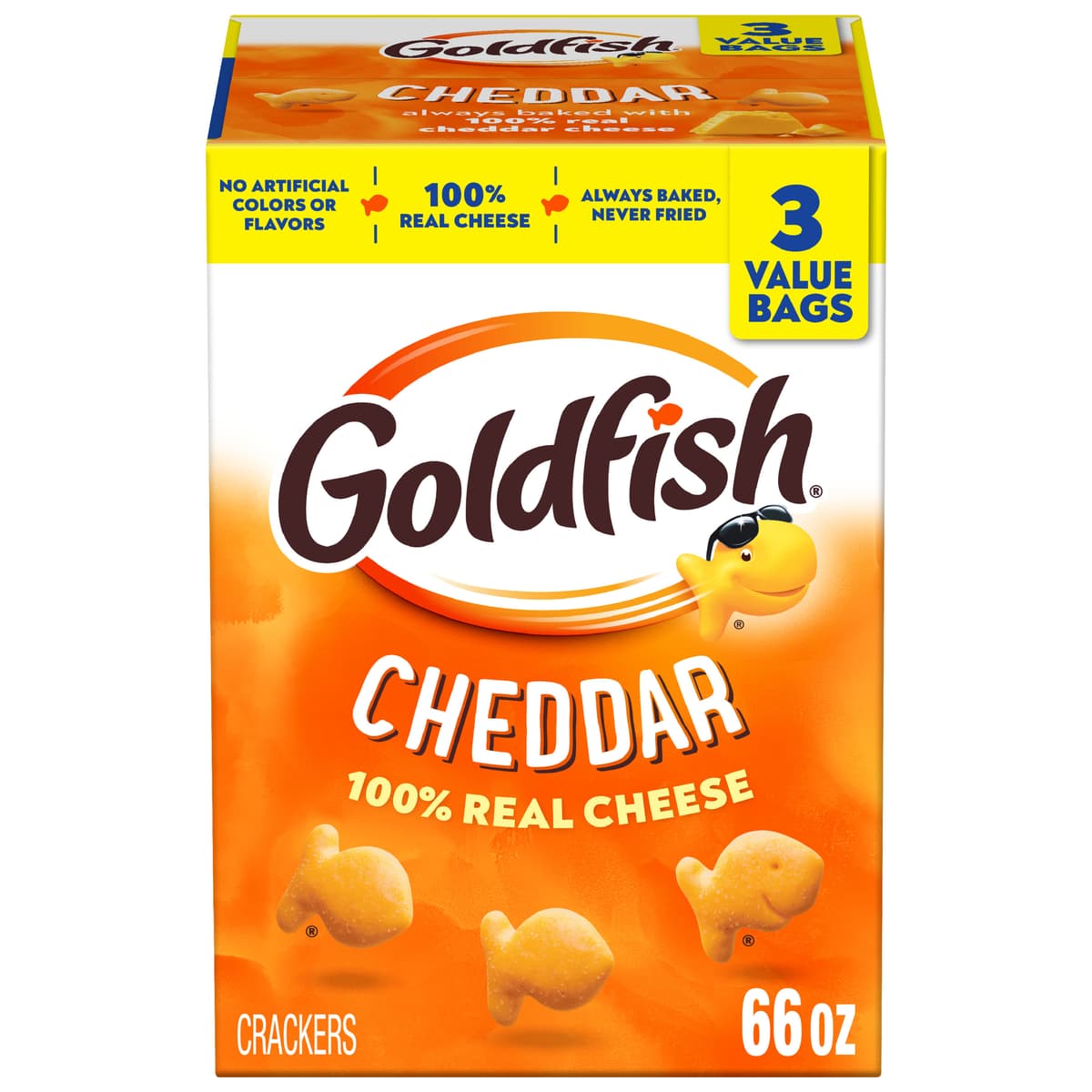Cheddar Baked Snack Crackers