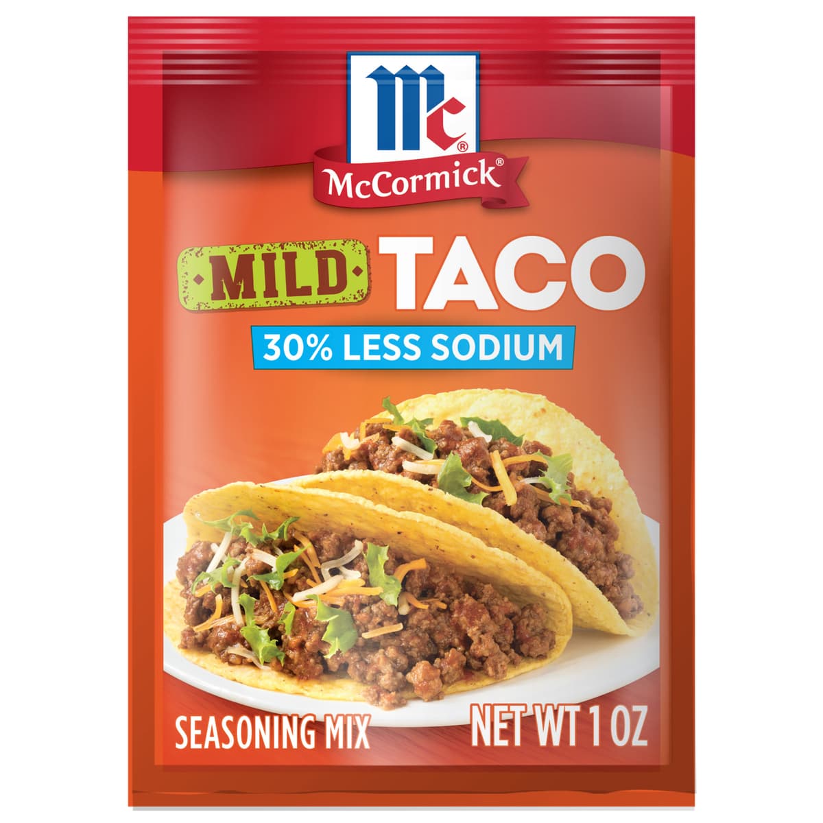 Mild 30% Less Sodium Taco Seasoning Mix
