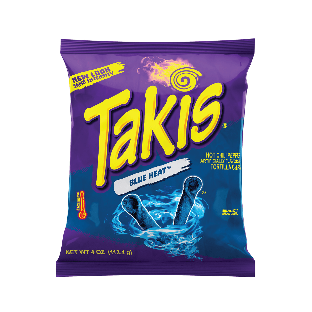 Takis Blue Heat Hot Chili Pepper Tortilla Chips