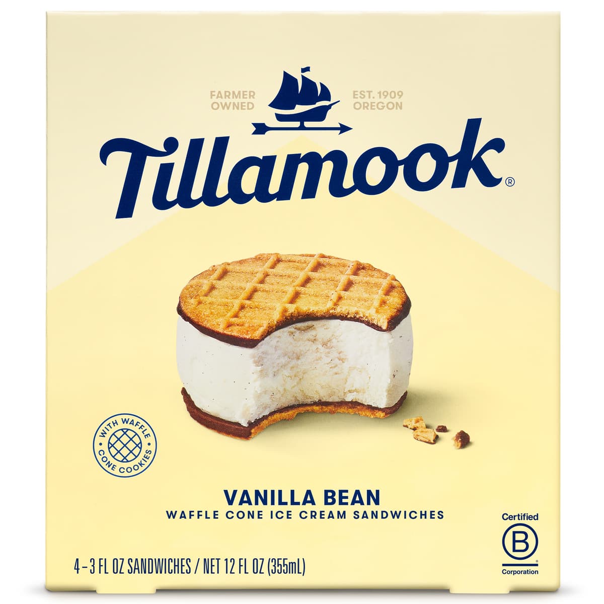 Vanilla Bean Ice Cream Sandwiches