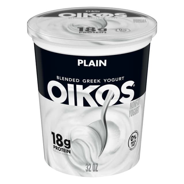 Oikos Anything But Plain Blended Greek Nonfat Yogurt